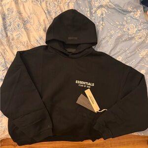 Fear of God Essentials Charcoal Hoodie